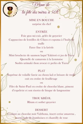 Fete des mères au CLOS DES LUS, Saint-Louis, Le Clos des Lys